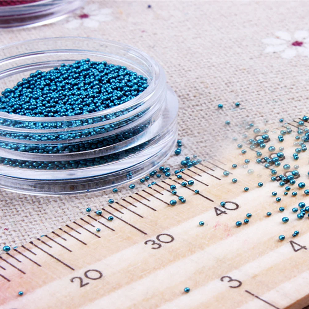 

12 Colors Caviar Nail Bead Ball High Quality Easy Apply Nail Art Decoration Set Gift for DIY Nails Acrylic Uv Gel Polish