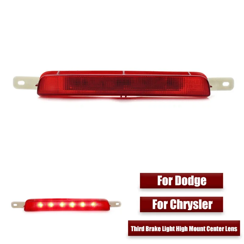 Red Car 3rd Brake Light High Mount Center Len 68083906AC For Chrysler Town Country Dodge Grand Caravan 08-19 For VW Routan 09-14