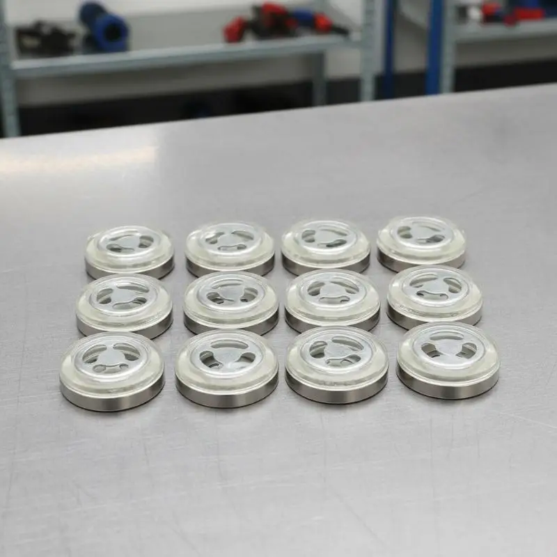 10Pcs Brake Master Cylinder Window Parts Motorcycle Hydraulic Sight Glass for Oil Reservoir Inspection and Replacement