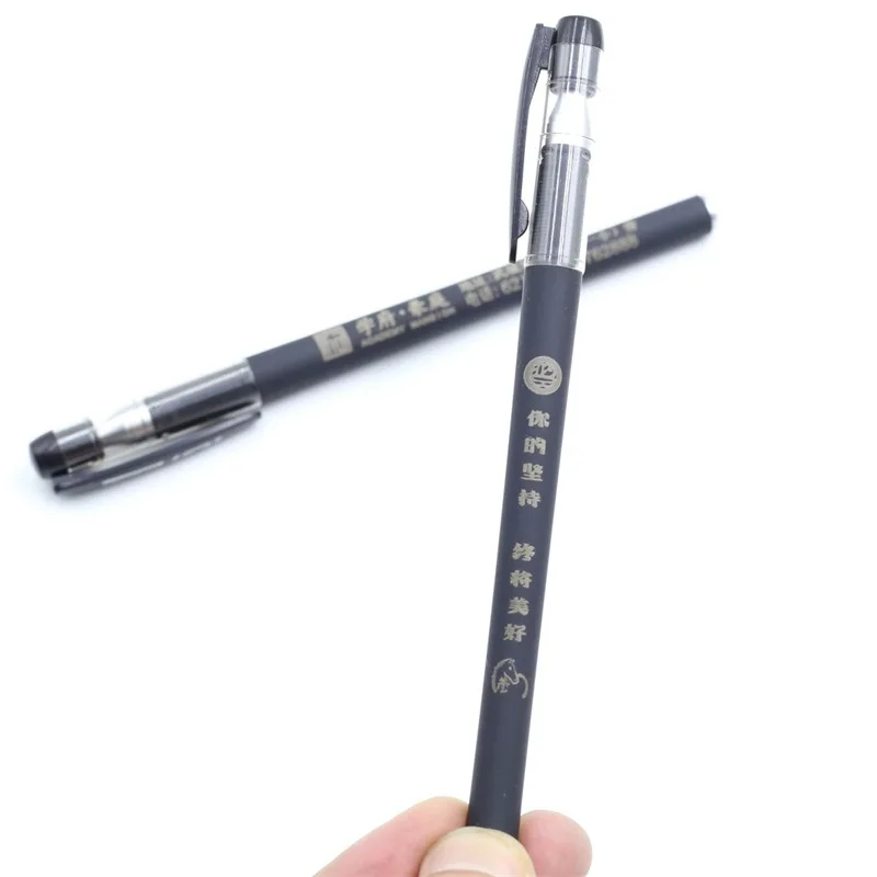 Matte Gel Pen Custom Logo Office Business Student Exam Stationery Gift