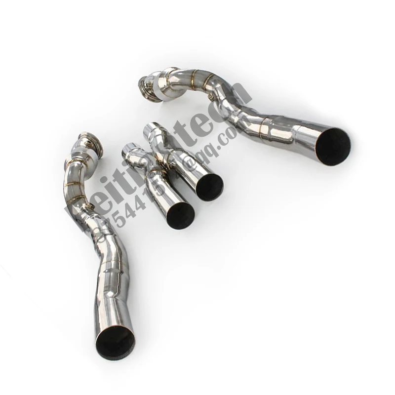 Tuning Headers Sport Exhaust High Flow Straight Downpipe For F12 6.2L V12 Vehicle Air Superfast V12