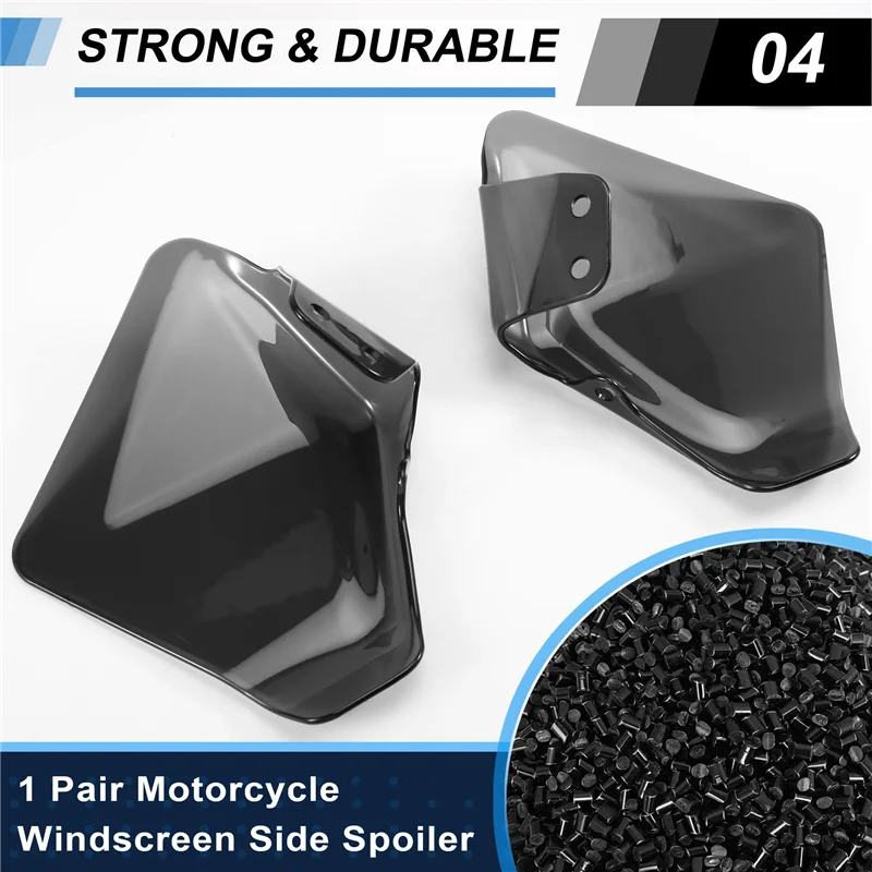 Unique For BMW R1300 GSA R1300GS R 1300 GS Adventure Side Deflectors Wind Motorcycle Windscreen Side Spoiler Smoke Gray