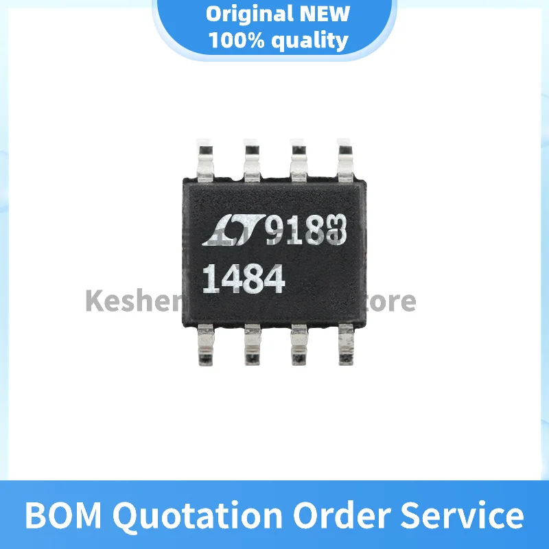 LTC1484IS8 SMD SOP8 Low Noise Dual Operational Amplifier Low Power RS485 Transceiver with Receiver Fail-SafeQ