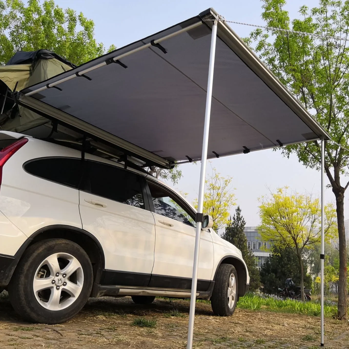 Car Side Awning Tent Shade Roof Rack 4x4 Pull Out Shelter