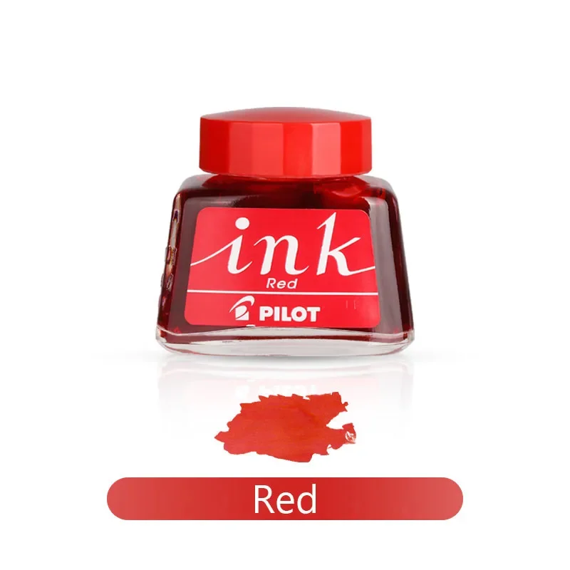 Oryginalny tusz Pilot Ink-30 Non-Carbon, niekarbonowy, niebieski/czarny/czerwony, 30 ml — zdjęcie produktu 5