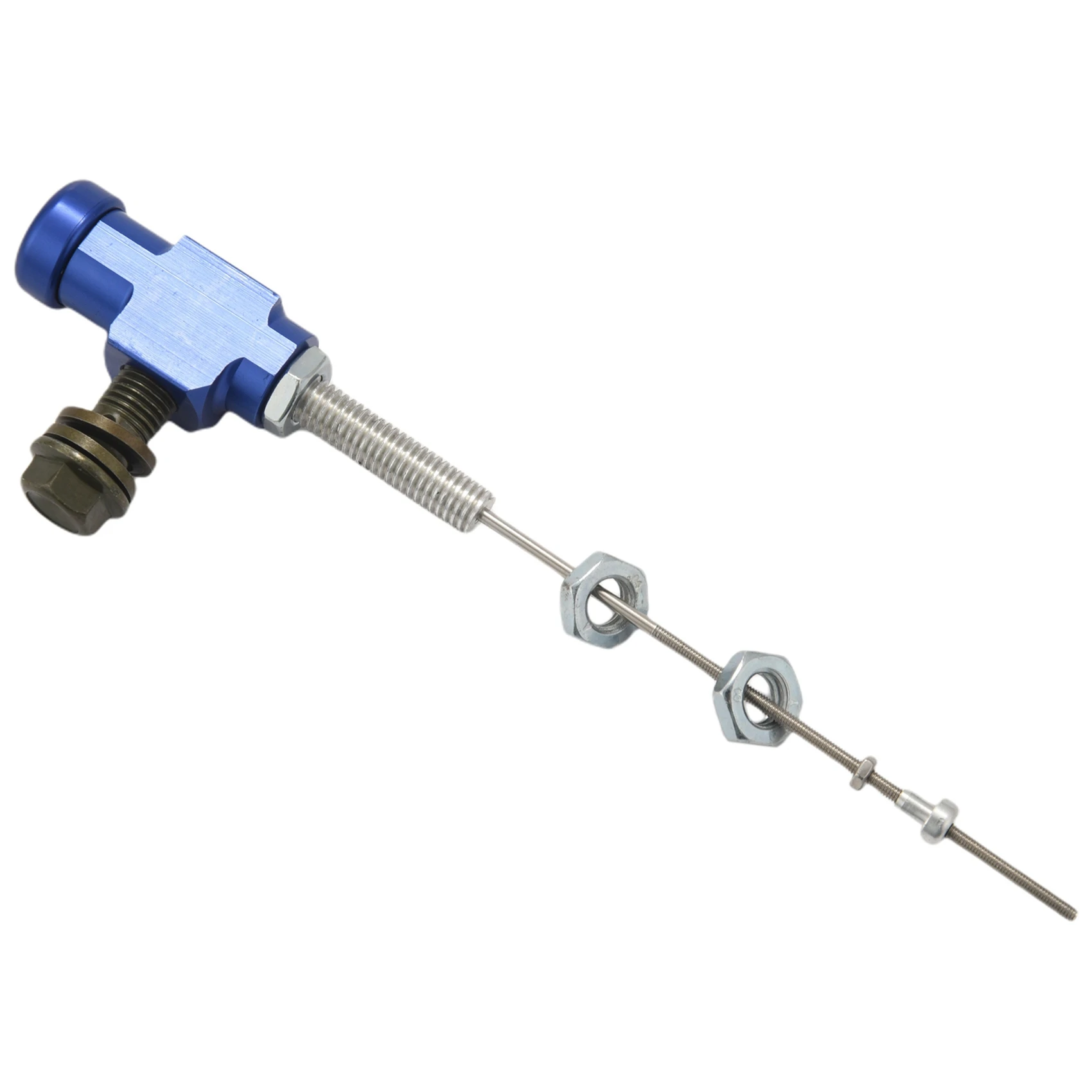 

2X Motorcycle Hydraulic Clutch Master Cylinder Rod Brake Pump M10X1.25Mm Aluminum Blue-L94A