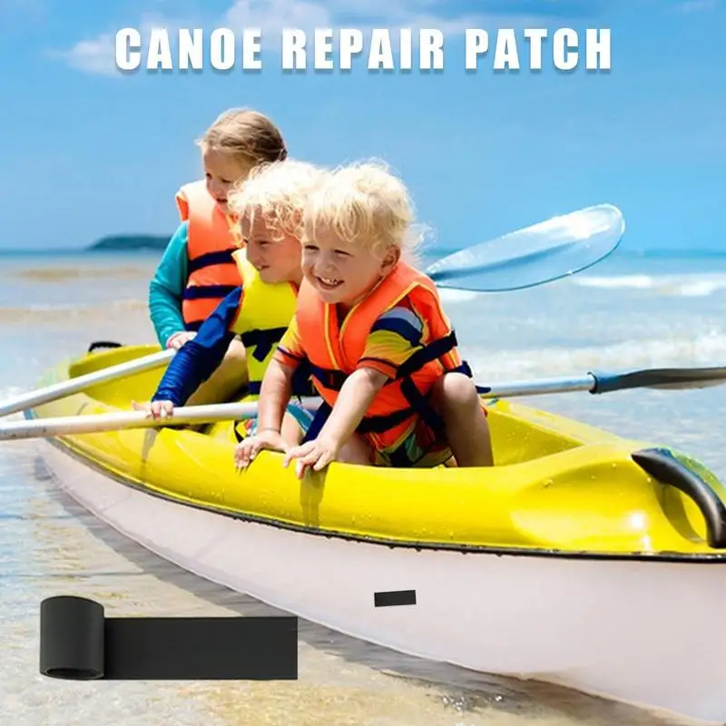 New PVC Repair Patch Inflatable Raft Patches Waterproof Rubber Boat Repair Tape Boats Hull Repair Tape Leak-proof For Dents