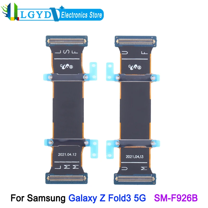 1 Pair Spin Axis Flex Cable For Samsung Galaxy Z Fold3 5G SM-F926B Phone Repair Replacement Part