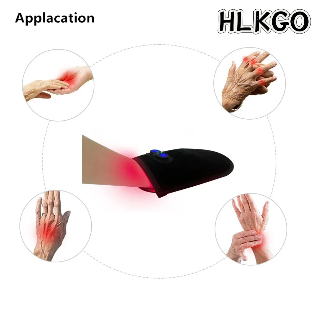 

Red Light Therapy Gloves for Hands,Red & Near-Infrared,Dual Wavelength 660&850 nm,Wireless&Rechargeable for Hand&Wrist Treatment