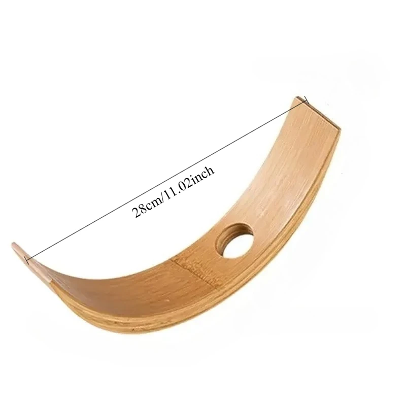 Bamboo Product Balance Red Wine Rack Single Wine Bottle Stand Decor Creative Wine Bottle Rack Display Stand Decoration