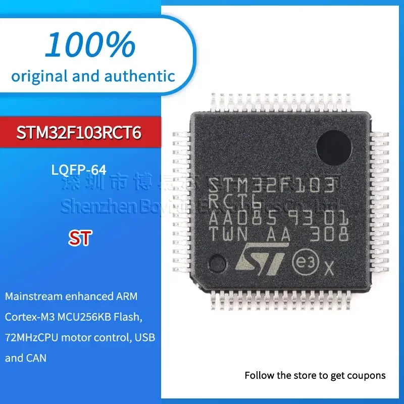 STM32F103RCT6 original e autêntico