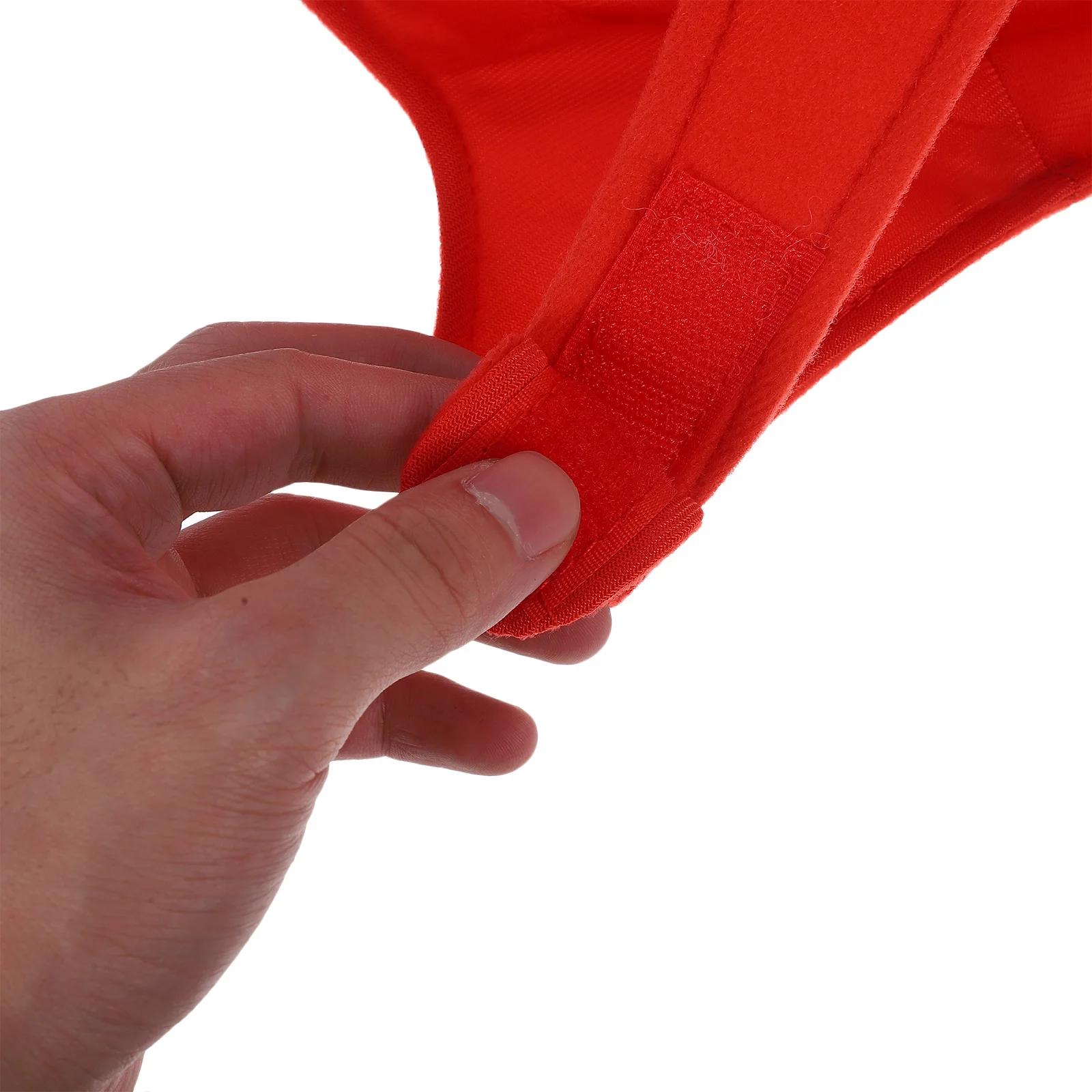 조정 가능한 퍼퍼 물고기 모자 레드 만화 모자 할로윈 파티 코스프레 재미있는 사진 소품 어린이 성인 착용 가능한 액세서리