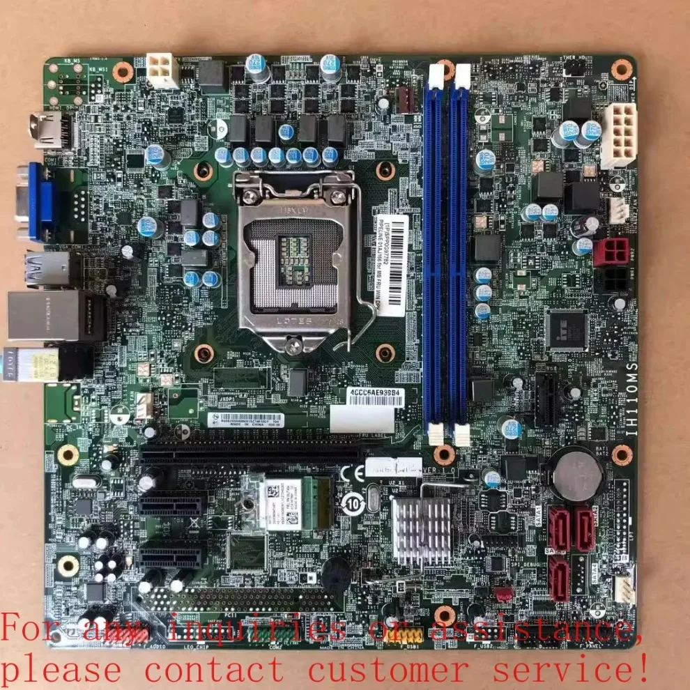 

ThinkCentre E74S M4600 M4900C M4650 M4200f Motherboard 01AJ167 Mainboard LGA1151 DDR4 100% Tested IH110MS For Lenovo