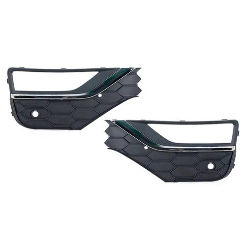 Nuevo para VW Amarok 2016-2022 cubierta de luces antiniebla del parachoques delantero parrilla lámpara de conducción antiniebla parrilla Accesorios de coche