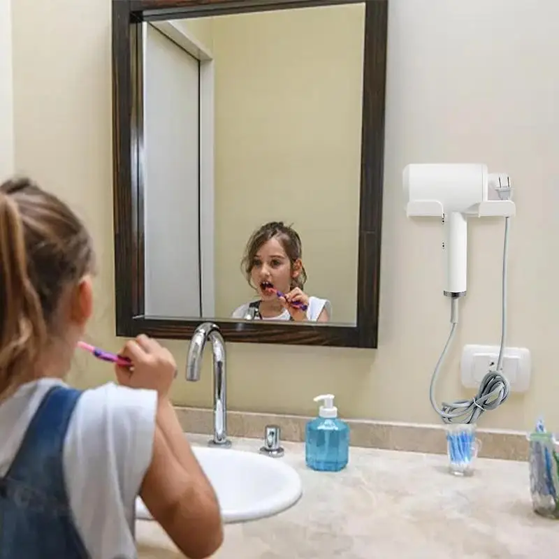 Support mural pour sèche-cheveux, accessoire de coiffure