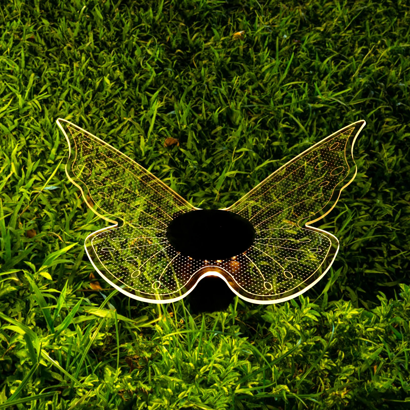 

Solar Garden Lights Acrylic Powered Waterproof Solar Stake Lamp Outdoor LEDL scape Lighting Decorative Yard Light
