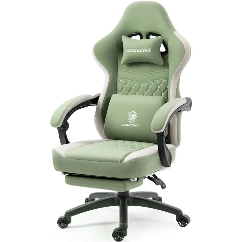 

Dowinx Gaming Chair Breathable Fabric Computer Chair with Pocket Spring Cushion, Comfortable Office Chair