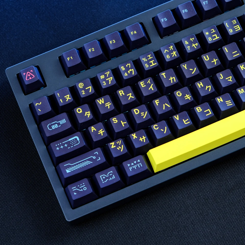 129 Keys GMK Awaken Keycaps Japanese Cherry Profile PBT Dye Sublimation Mechanical Keyboard Keycap For MX Switch 61/64/68/75/87