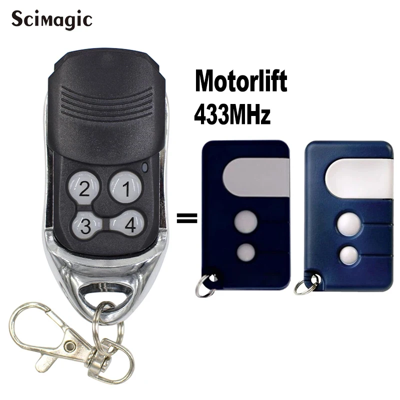 MotorLift 750 Remote Control 433.92mhz Model 84335 84335E 84335EML Type 1A5478 Garage Door Gate Opener Rolling Code