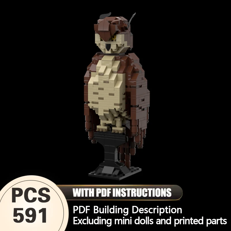 

Creators Animal Series Model MOC Building Bricks Nocturnal Animal Modular Technology Gifts Holiday Assemble Children Toys Suit