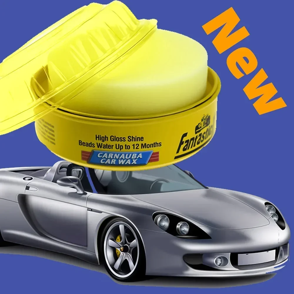 

Carnauba Paste Car Wax High-Gloss Shine Auto Cleaning Polish Auto Detailing Lasting Super Hydrophobic Scratch Removal