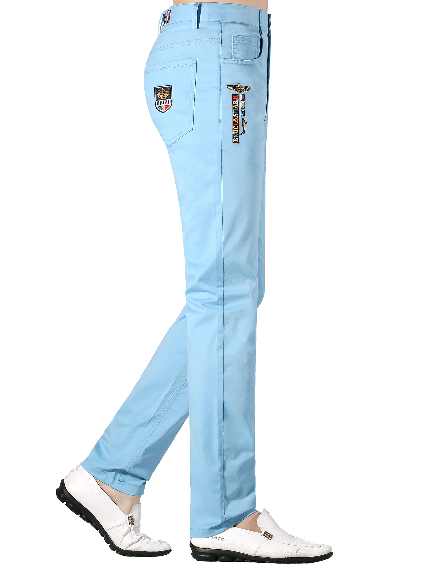 

Summer 2024 Men's Loose Straight Leg Casual Pants Faionable Ciscape Bruce & ark Brand Breathable Cotton Blend