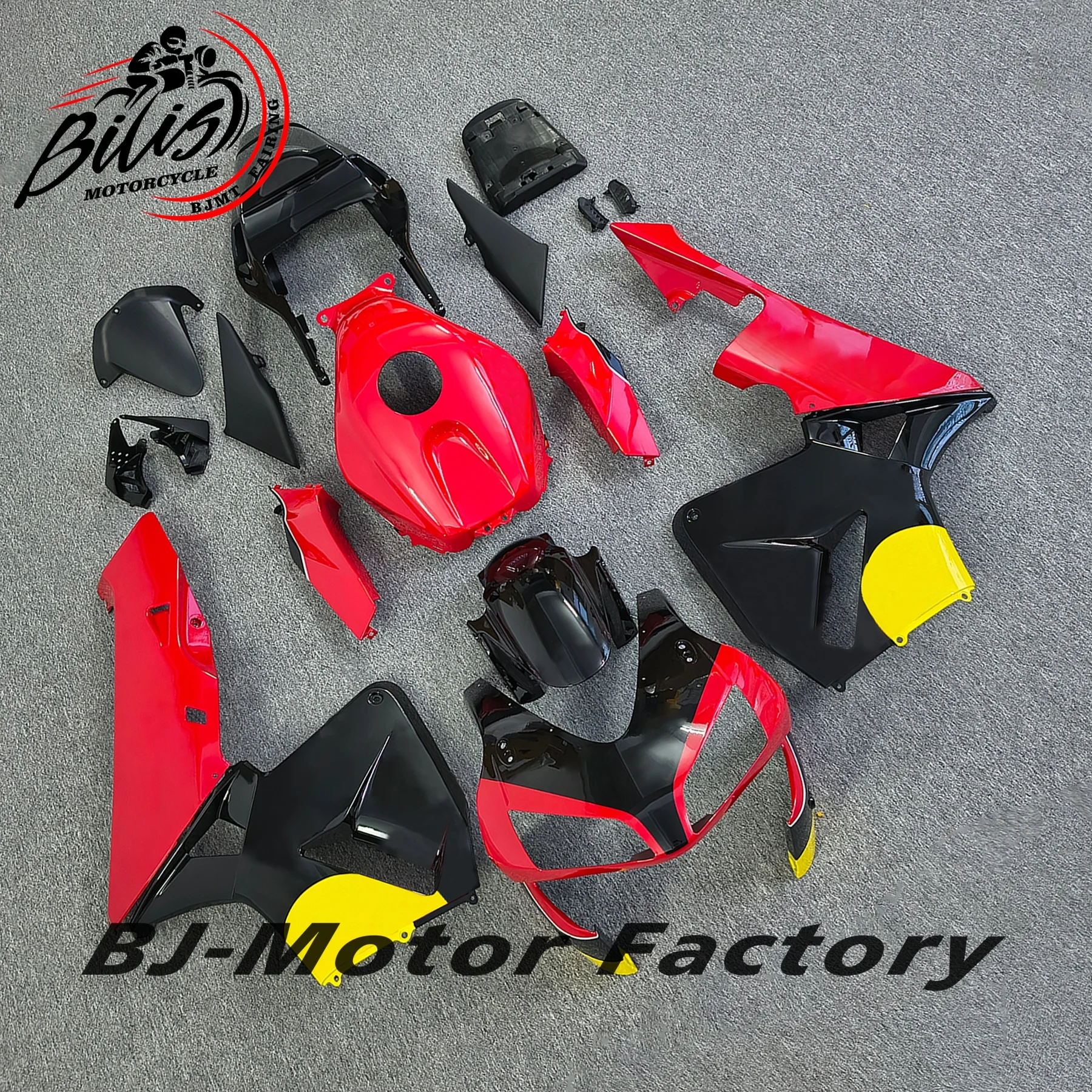 

Motorcycle Fairings Kit for HONDA CBR600RR F5 2003 2004 CBR600 RR CBR 600RR 03 04 Injection Red Black Bodywork Set