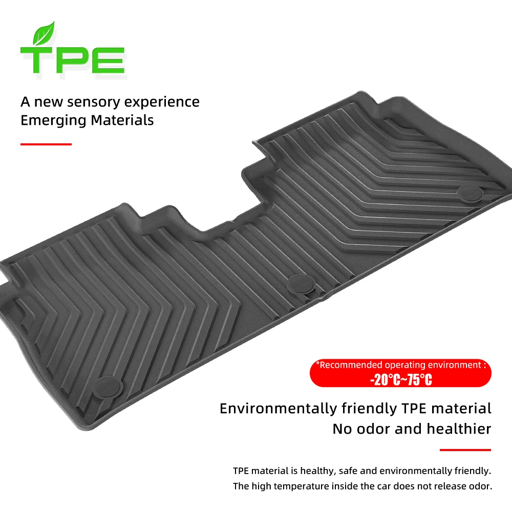 TPE 3D Car Floor Mats 5 Seats - Car Floor Mat Rubber 评论和价格