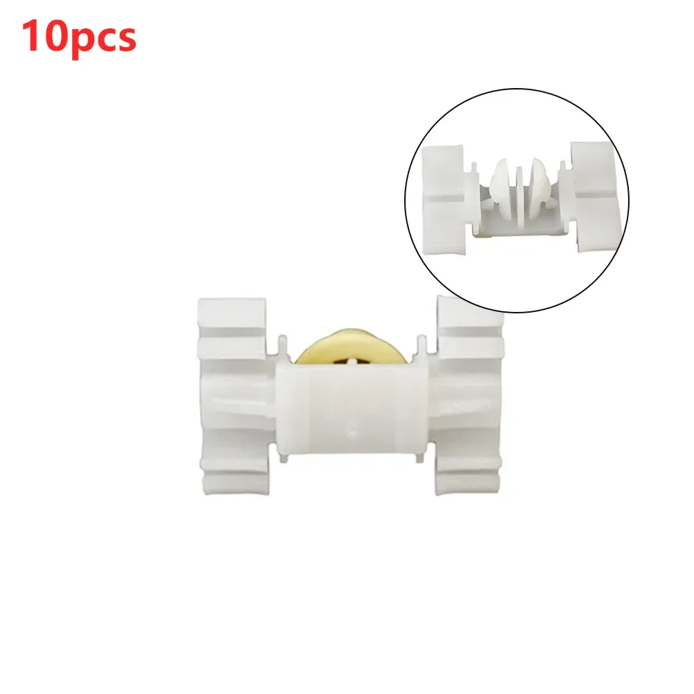 10pcs Car Side Molding Clip Car Door Bumpstrip Retaining Fastener Clips For BMW E36 Auto Interior Accessories