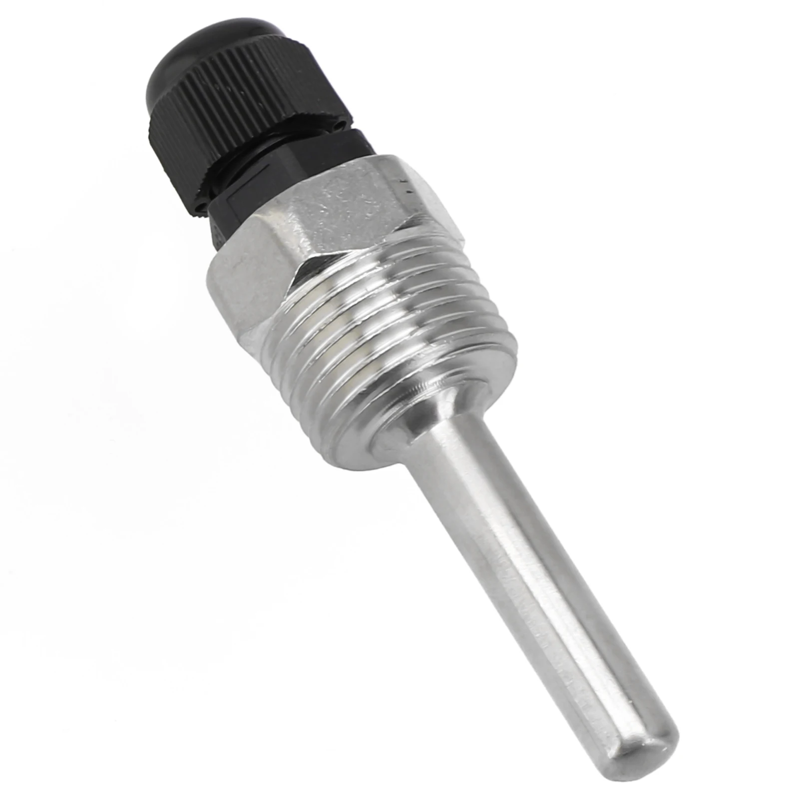 304 SS Thermowell for Temperature Monitoring G1/2 Thread 6mm Inner Diameter 2MPa Pressure Rating 30-200mm Length Selection