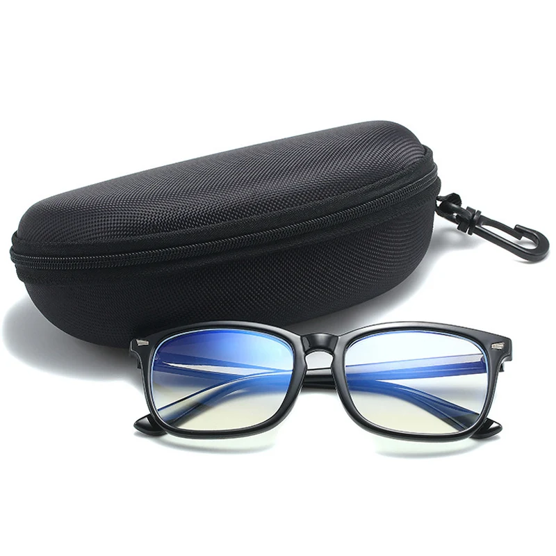 

Fashion Zipper Carabiner Sunglasses Protector Box Portable Travel Pack Glasses Case Hard Eye Glasses Case Eyewear Accessories