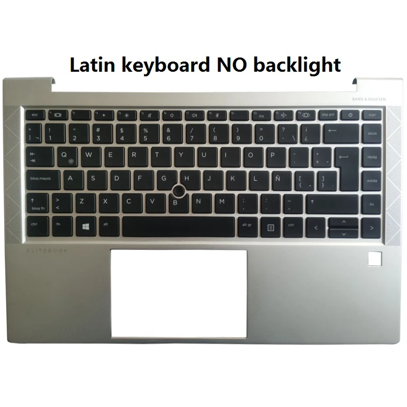 Russisch/US/UK/Latein/Spanisch Laptop-Tastatur für HP EliteBook 840 G8 745 845 G7 M07090-001 M36312-001 mit oberer Abdeckung der Handballenauflage