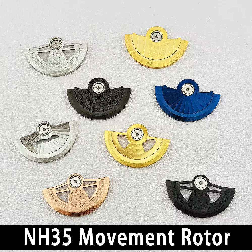 

Personalization Rotor NH35 Movement Roto Fit for NH38 NH39 4R35 7S26 NH35 Movement Pendulum Weight Watch Mechanical Refit Part