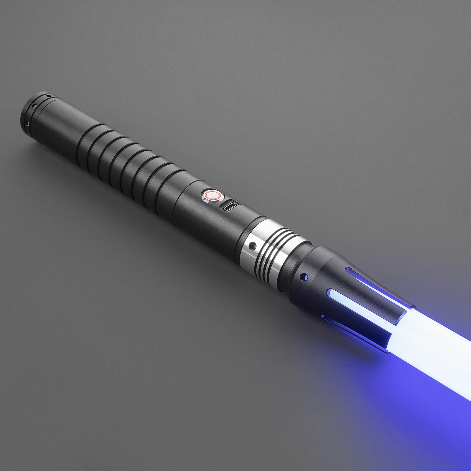 PunkSaber-Sabre laser Neopixel Jedi Laser Sword, RapDueling, Sensible, Smooth MF ite Proxy, Hitting Sound, Light Saber Toys