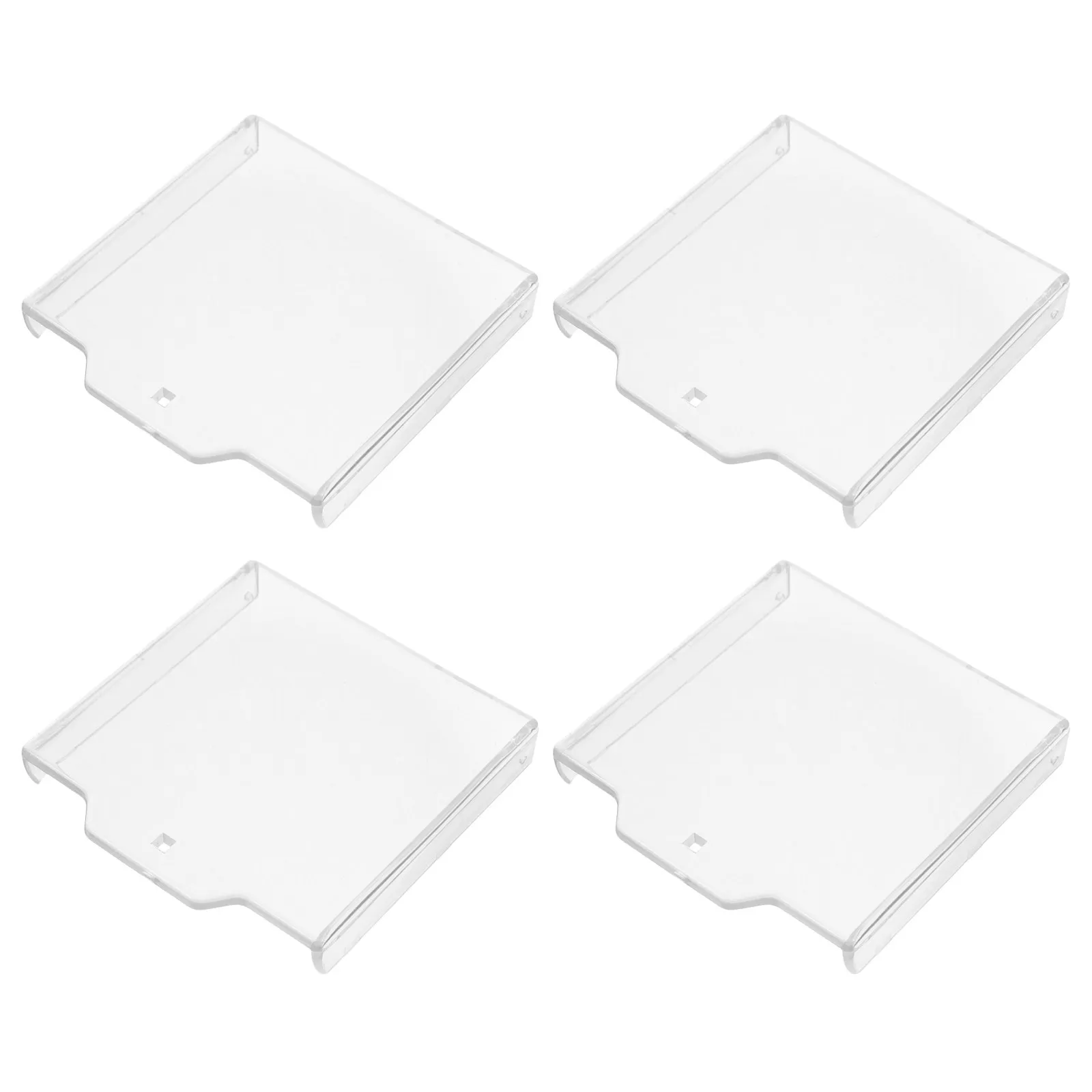 4Pcs Fire Safety Equipment Push Button Cover with Highstrength Material for Emergency Button Protection Outdoor Indoor Use