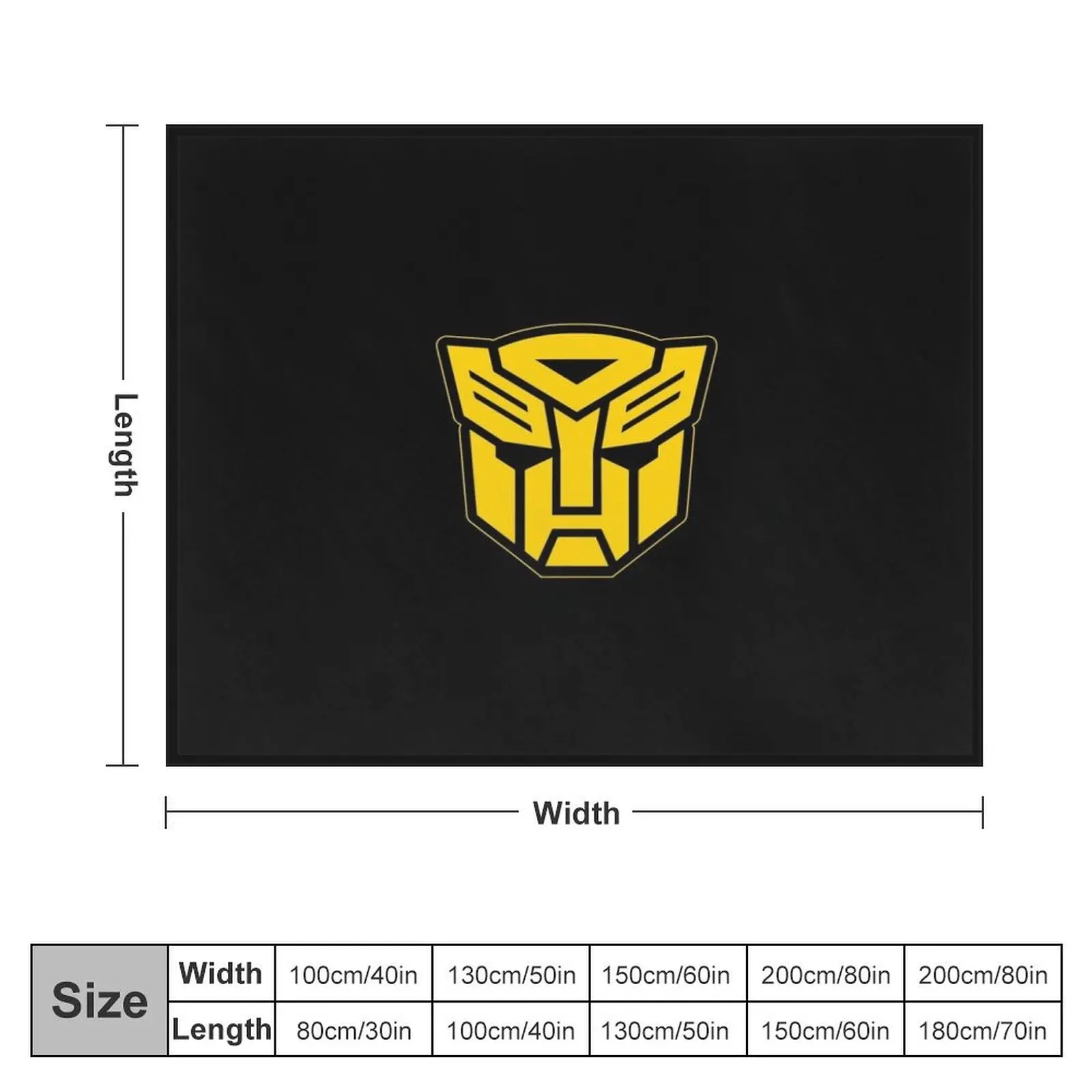 Transformer logo, Autobot Logo, Transformer Autobot Logo Throw Blanket manga Thin Blankets