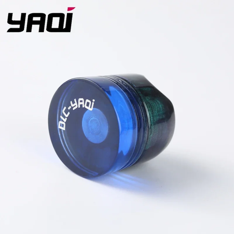 YAQI 14 ミリメートルオーシャン樹脂シェービングカミソリホルダースタンド男性用スタイリッシュなバスルームアクセサリー樹脂クラフトギフト