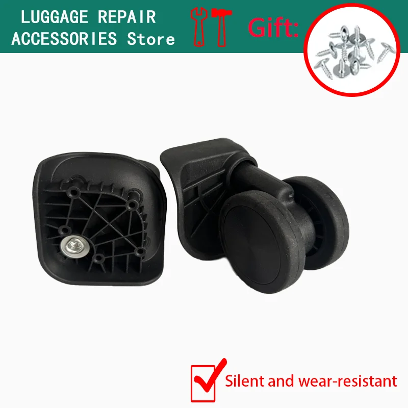 

WX446 Universal Mute Wheel Suitcase Universal Wheel Accessories Silent Wear-Resistant Trolley Box Accessories Maintenance Wheel