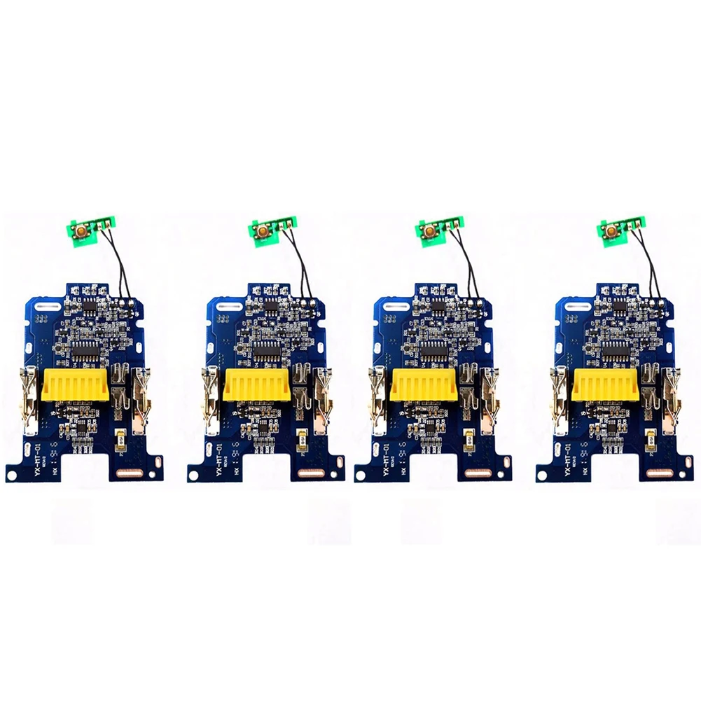 B50B-BL1830 Li-Batterie BMS PCB Lade Schutz Bord Für 18V Power Tool BL1815 BL1860 LXT400 Bl185 4Pcs