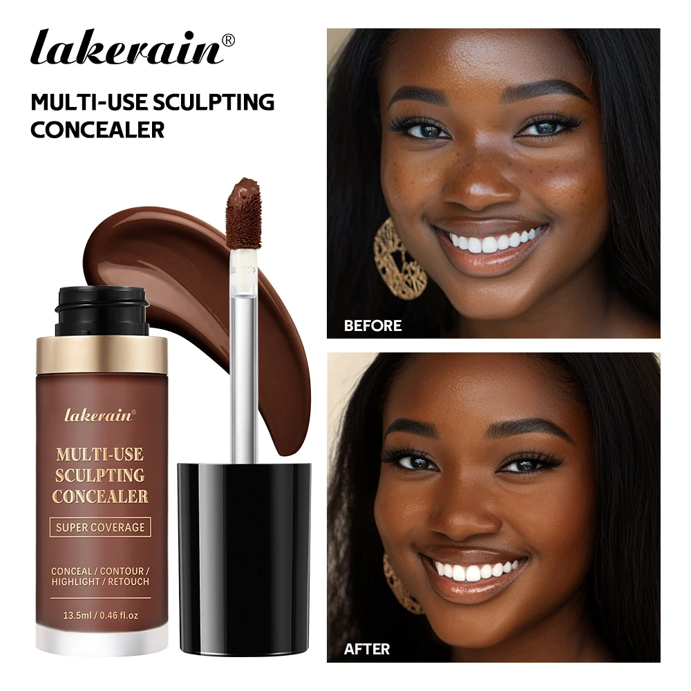 

Консилер Super Coverage Cream Multi Use For Cover Highlight Contour Стойкий увлажняющий ретушь для контура лица Макияж