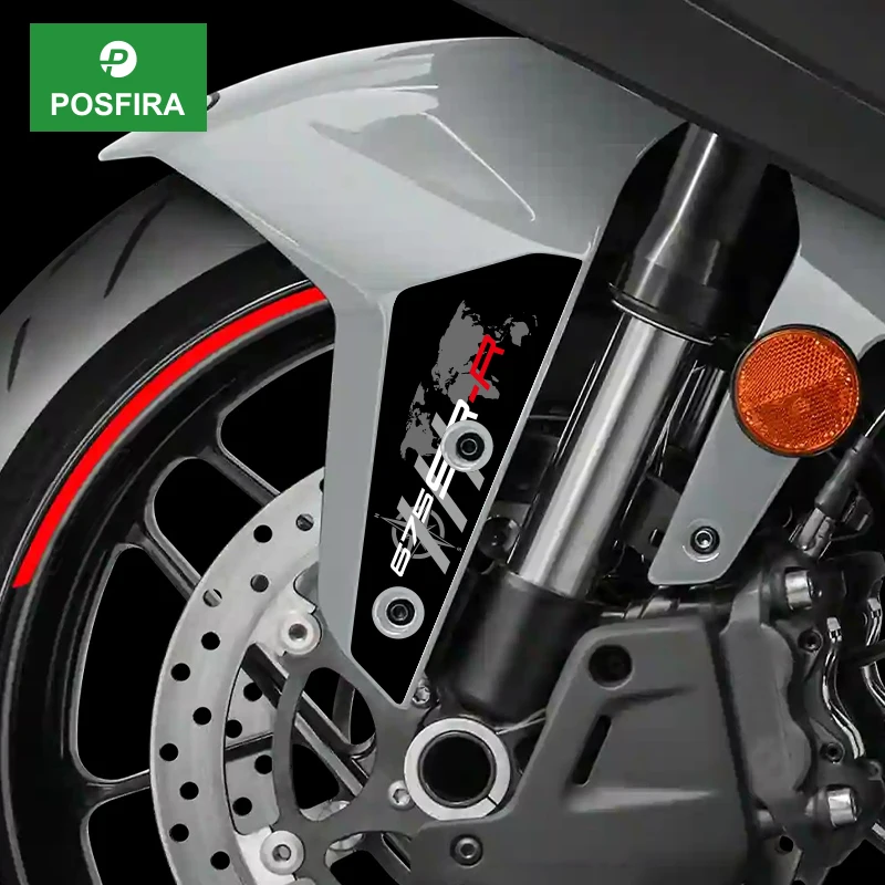 

POSFIRA Motorcycle Front Fender Sticker Vinyl Decal for CFMoto 675SR R CF Moto 675SRR 675 SRR 675 SR R 2025 Mudguard Accessories