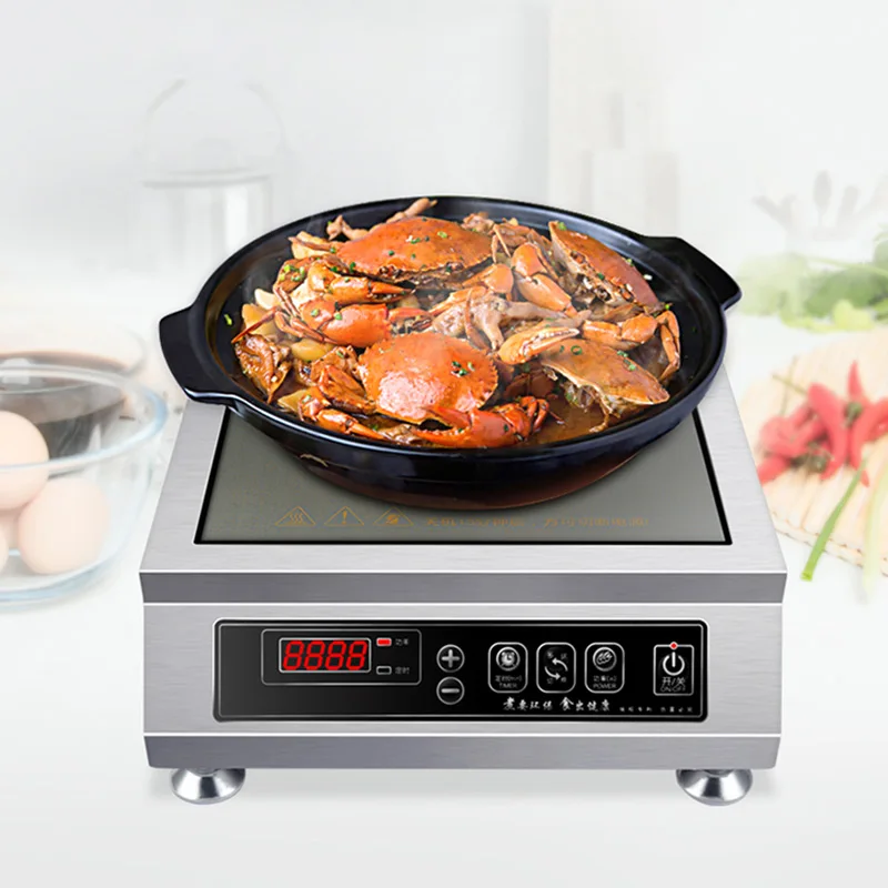 Commercial electric pottery stove 3500w high-power smart home stir-fry flat bench top convection stove