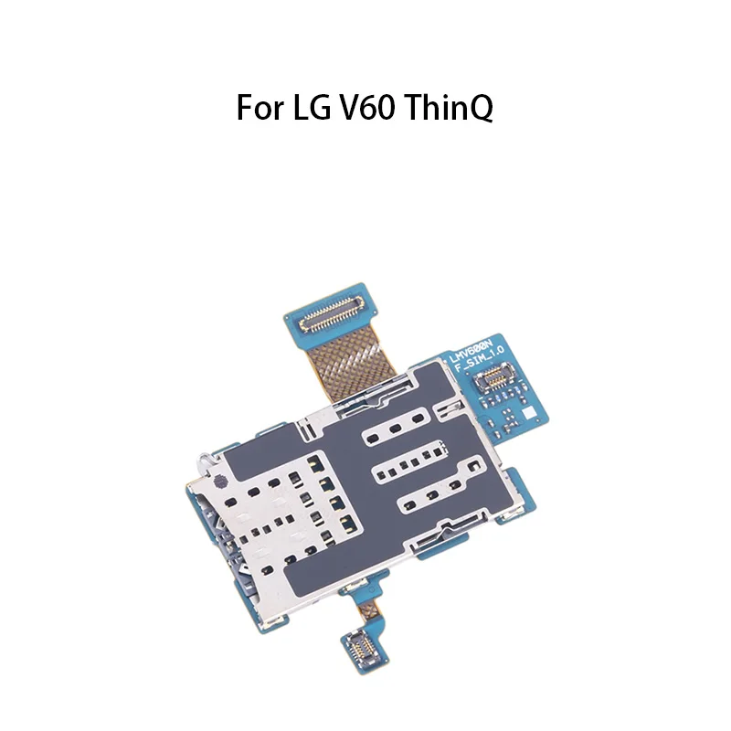 Cable flexible de placa lectora de tarjetas SIM para LG V60 ThinQ