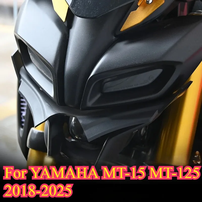 

DONGTING for YAMAHA MT-15 MT-125 2018-2025 Motorcycle Front Fairing Small Wing Aerodynamic Wing Shell Protection Device