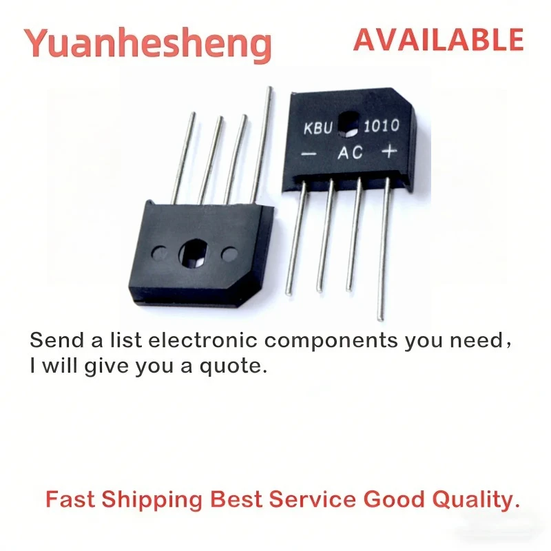 50Pcs/Lot KBU1010 K…