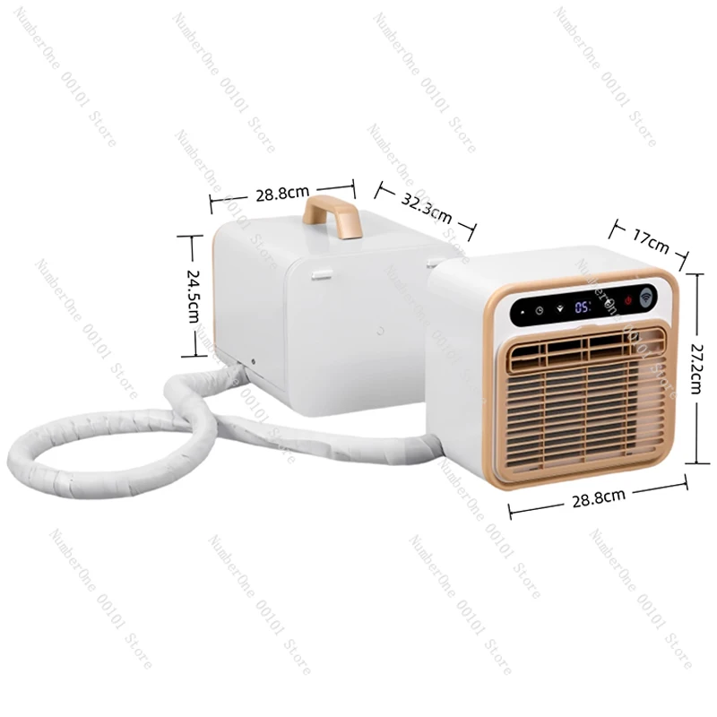 Free Camping Tent Air Conditioner Parking Air Conditioner 1500W New Split Mobile Air Conditioner Portable Installation