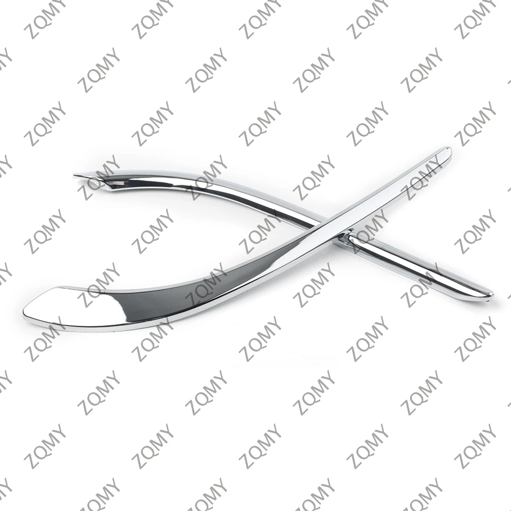 1Pair Gold Wing GL1800 Motorbike Fairing Premier Shark Gills Set Chrome ABS For Honda Goldwing GL 1800 2001-2011