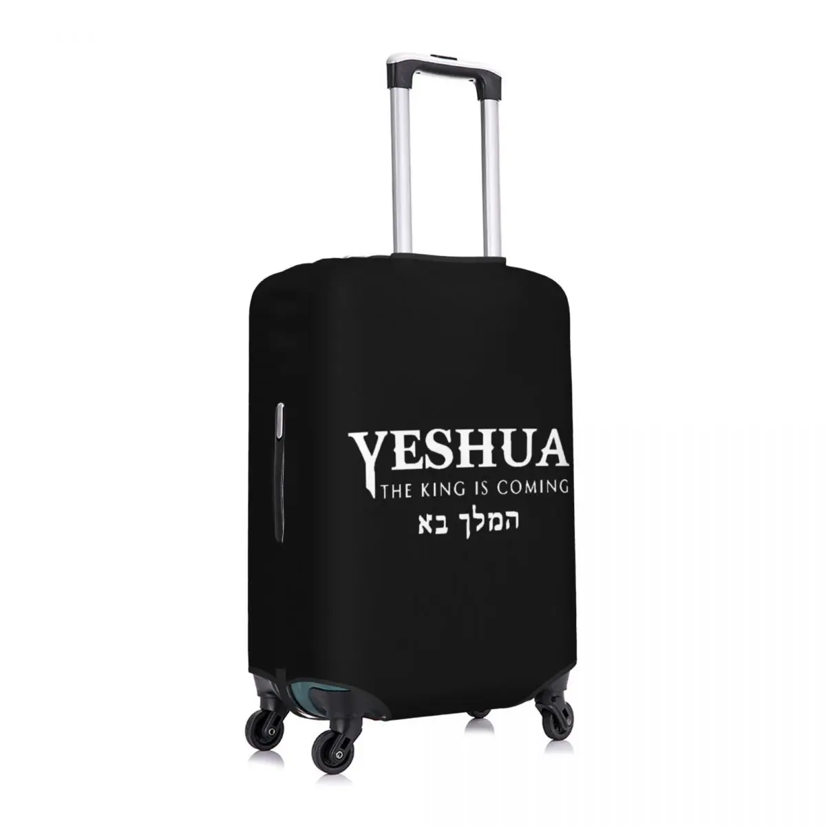 Custom Christian Yeshua Jesus Luggage Cover Elastic Travel Suitcase Protective Covers Suit For 18-32 inch