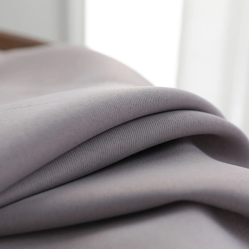 1 Uds. Cortina de ventana gris 250x100cm diseño hueco profesional para decoración del hogar bloqueo de luz solar sala de estar dormitorio