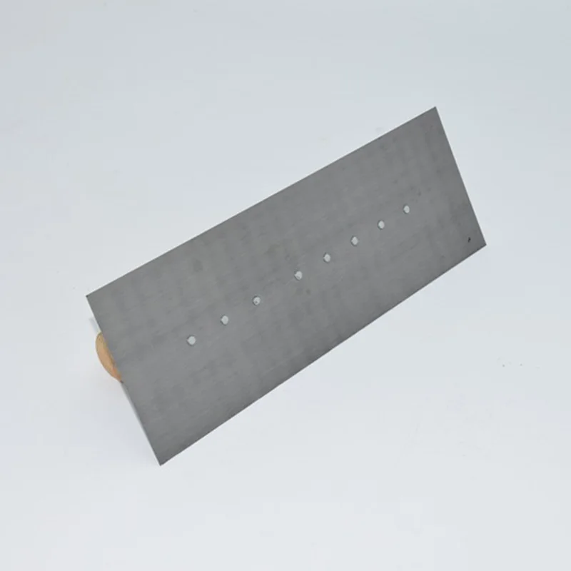 Imagem -02 - Gesso Trowels Putty Knife Cement Knife Aço Carbono Cabo de Madeira Alvenaria Trowel Raspador Knife Ferramentas Drywall 270 mm 300 mm